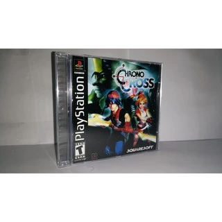 PS1-Chrono Cross-CD preto