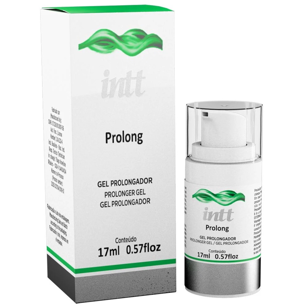 PROLONG GEL MASCULINO RETARDANTE 17ML - INTT