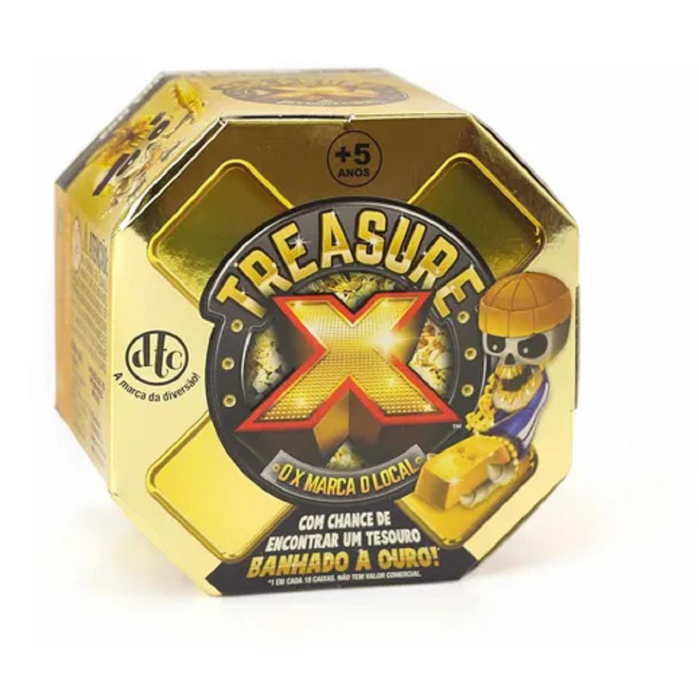 Treasure X - Brinquedo Bonecos Surpresas De Escavar - Dtc | Shopee Brasil