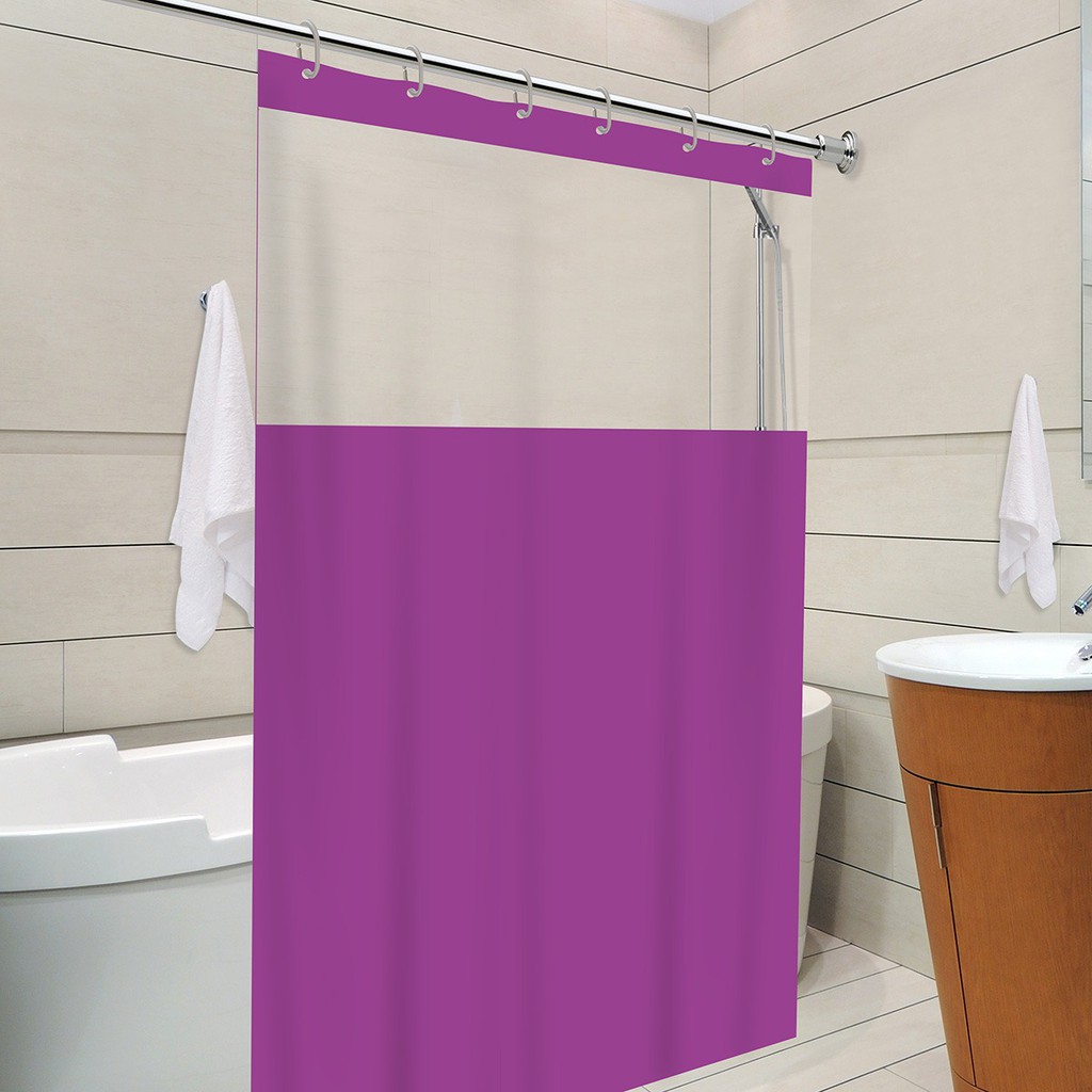 Conjunto Banheiro XLHOMO - Kit Completo Roxo E Dourado Com Cortina E Acessórios