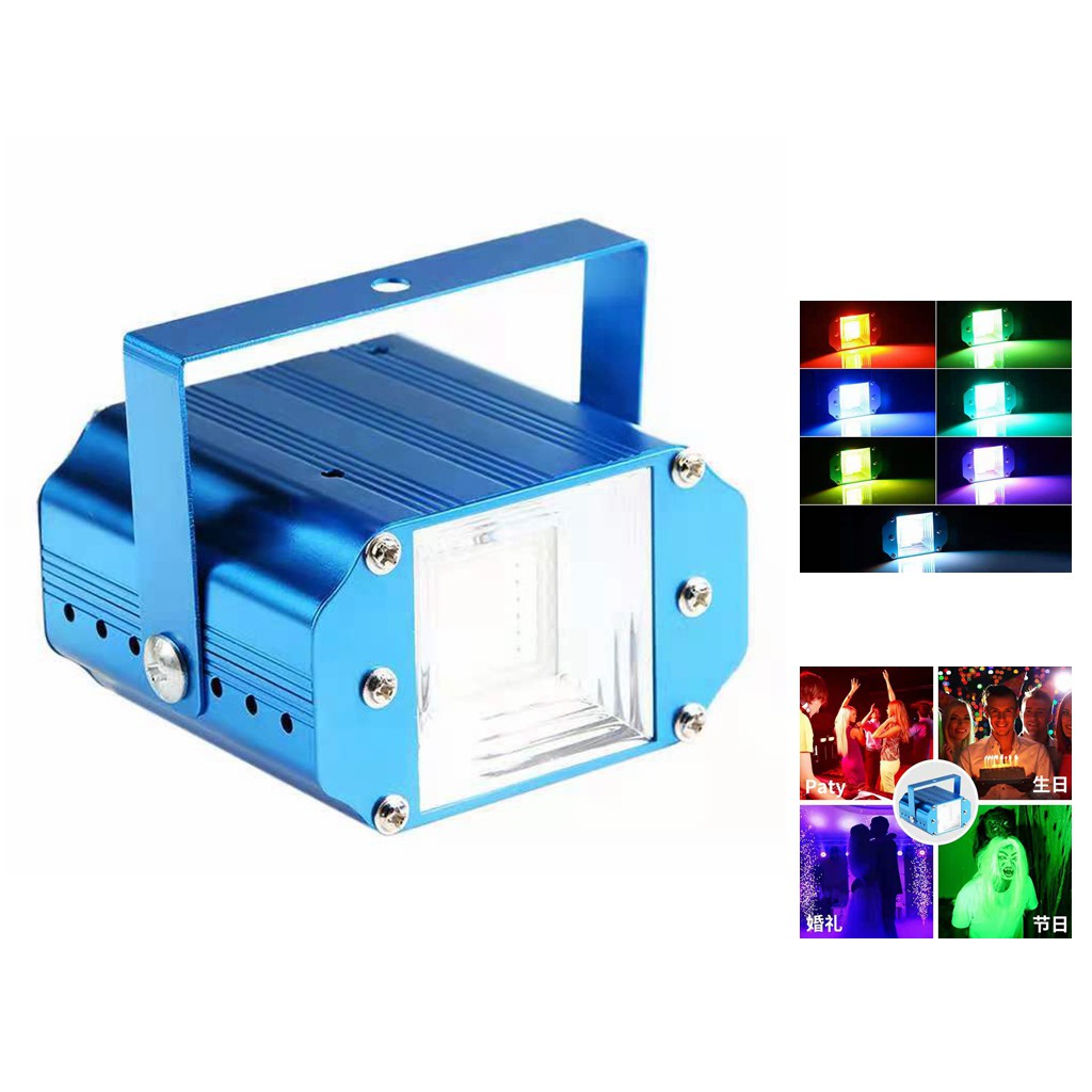 Mini Strobo Led Luz RGB ou Luz BF Projetor Xênon 20w Festas Bivolt ...