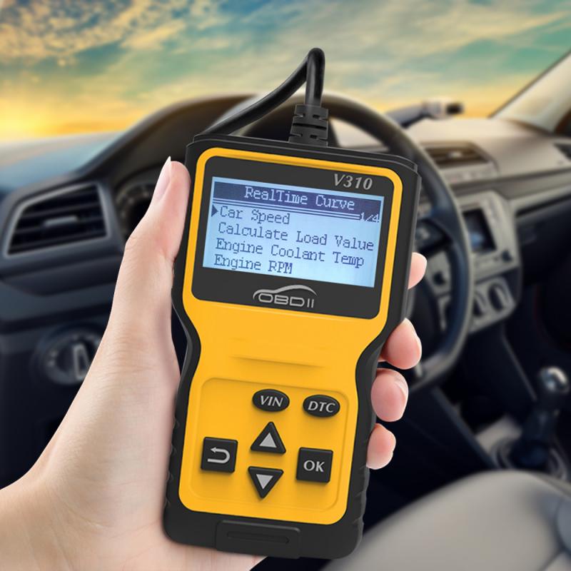 Carro OBD2 Scanner Leitor De Código De Detector V310 OBD Verificar O ...