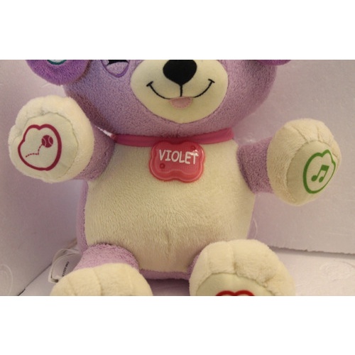 Leapfrog talking teddy store bear