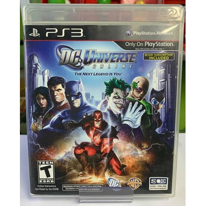 DC Universe Online - Authentic Sony Playstation 3 PS3 Game