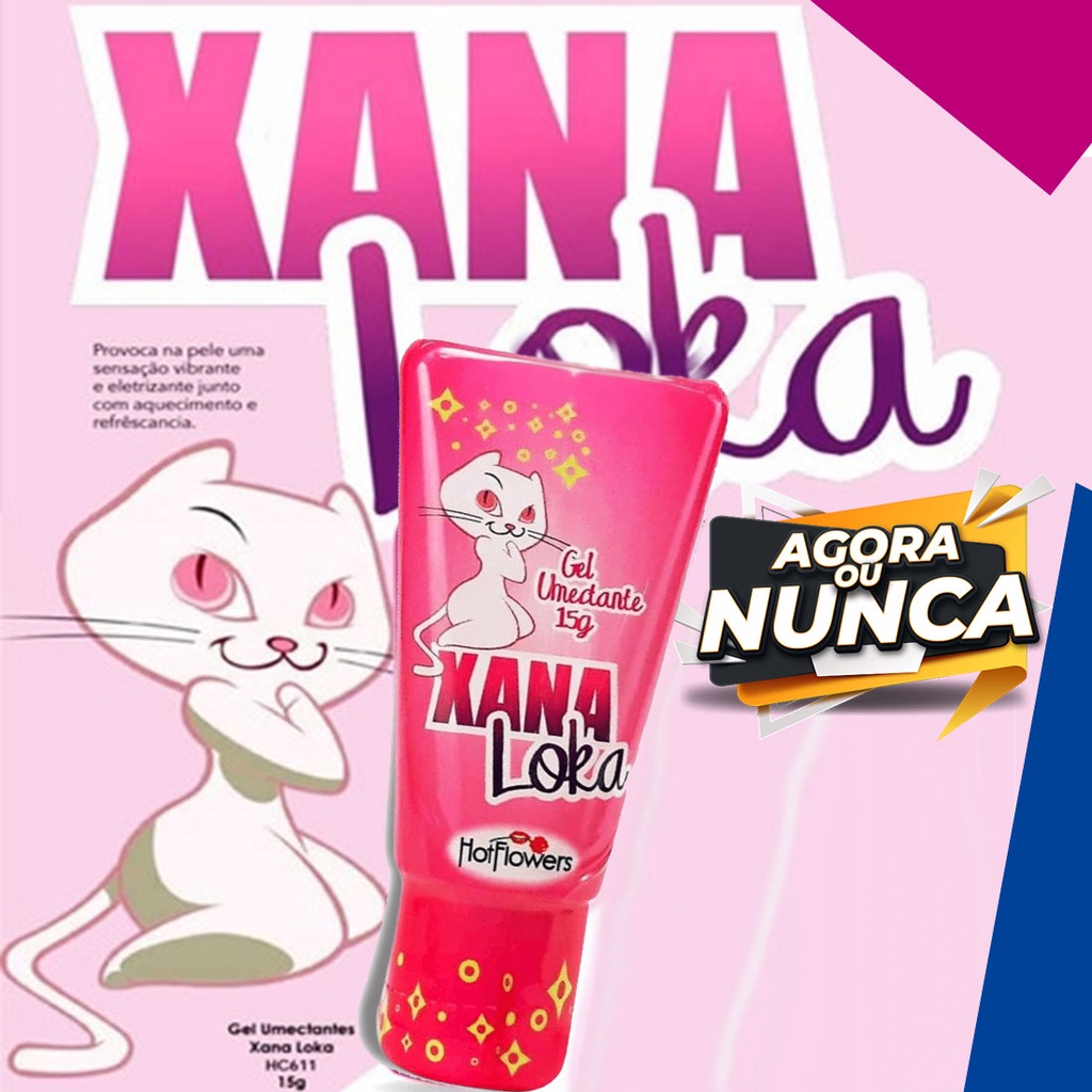 Xana Loka Gel Vibrador 15g Sexy Shop Produtos Shopee Brasil 7592