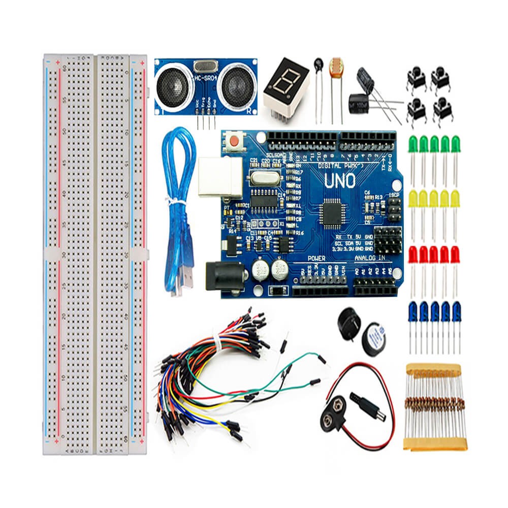 Kit Uno R3 Iniciante 100pcs Protoboard Para Arduino Shopee Brasil 4006