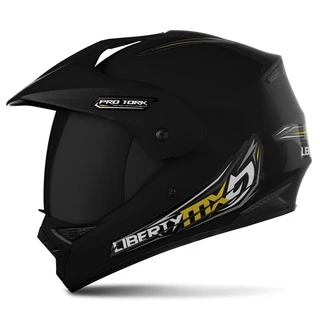 Capacete Moto Fechado Integral Motoqueiro Masculino e Feminino Pro Tork Liberty Mx Vision Viseira Fumê Promoção Barato