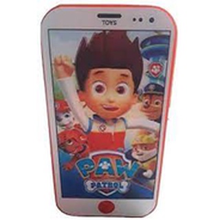 Brinquedo celular infantil musical com imagem patrulha canina e outros ...
