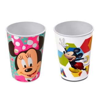 Kit Copos da Minnie e Mickey Mouse Premium 320ml