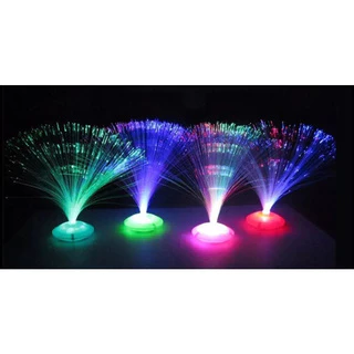 4/luminária Led Abajur Brilha(fibra Ótica ) No Escuro/luz em Oferta na Shopee