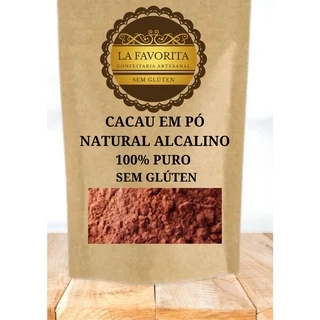 Cacau em Pó Natural Alcalino 1 KG - 100% Puro  - Alta Qualidade e Sem Glúten em Oferta na Shopee