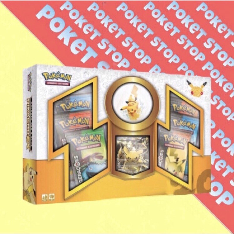 Box Pikachu Gerações | Shopee Brasil