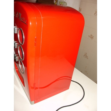 Drink-O-Matic 冷蔵庫 赤 自販機 Drink O Matic Mini Geladeira Usa Vintage Porta Latinhas 12 para