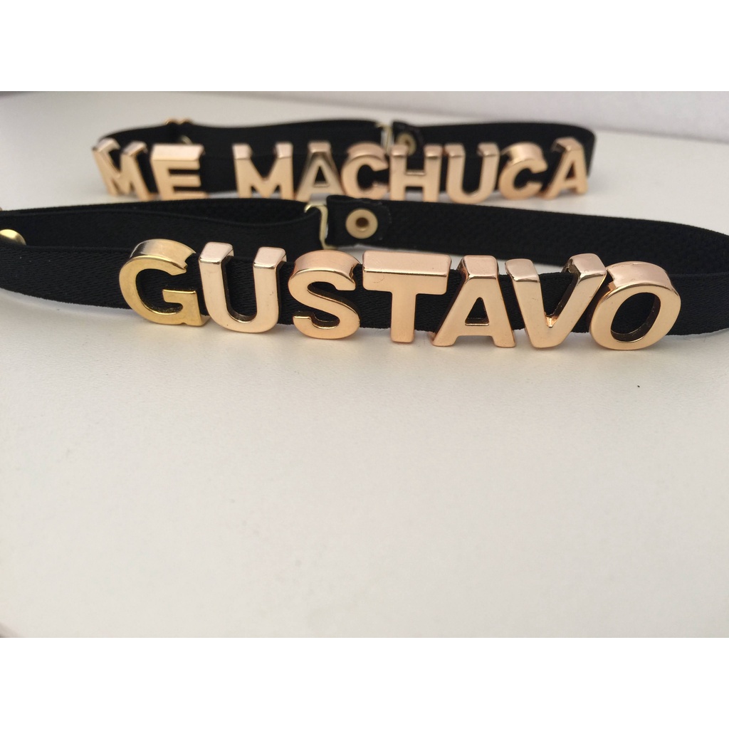 Gargantilha Com Nome E Letras