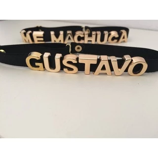 Gargantilha Com Nome E Letras