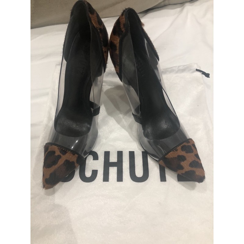 Scarpin de onça store schutz