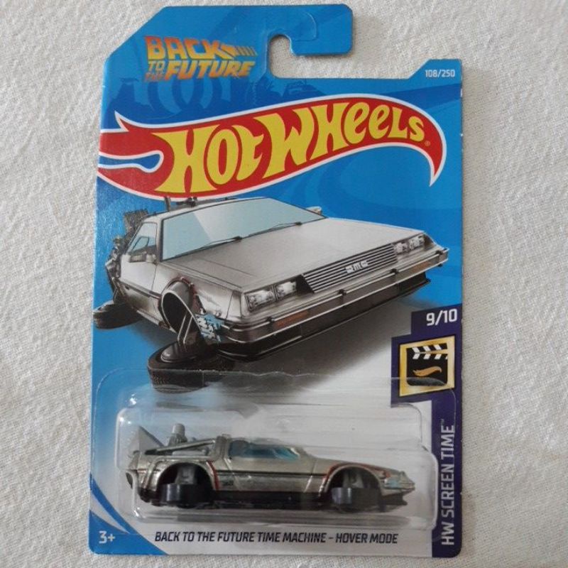 Hot Wheels STH Super T Hunt Dmc Delorean De Volta Para O Futuro Maquina Do Tempo Back To The Future Time Machine Hover Mode