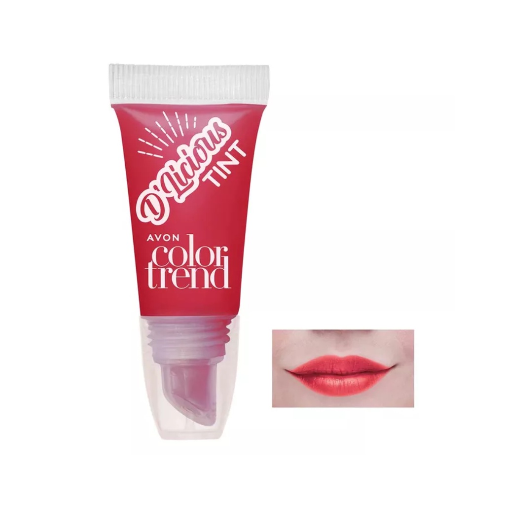 Tint para Lábios e Bochechas Color Trend D'licious Avon 6g Shopee Brasil