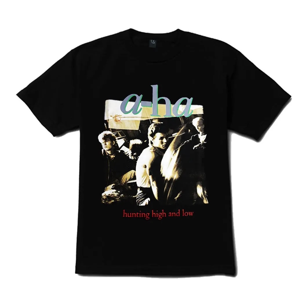 Camiseta A-ha - Play Hunting High And Low Live