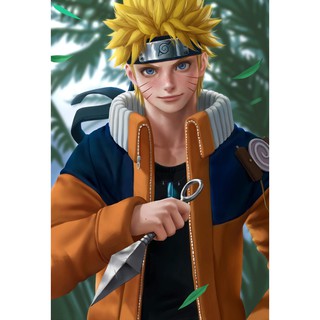 Ímã de geladeira Naruto chibi Pijaminha raposa