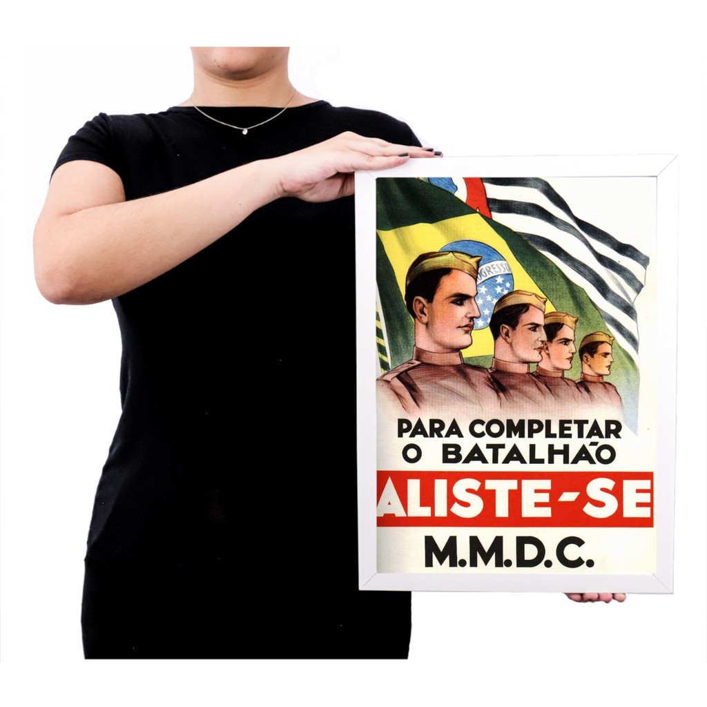 Quadro poster com moldura retro MMDC 1932 b1101 | Shopee Brasil