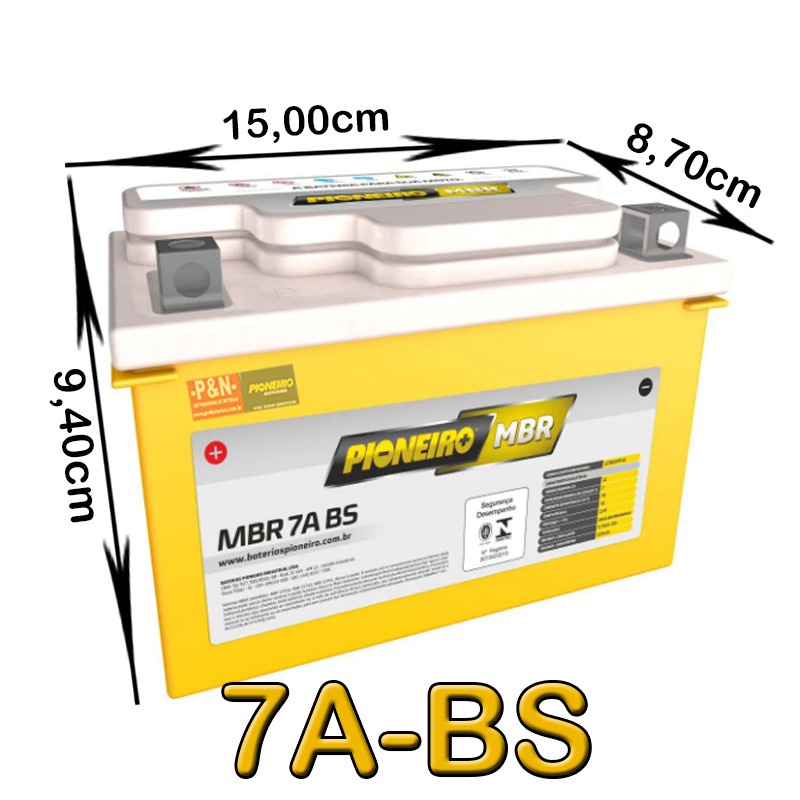 Bateria Kasinski Mirage 150 Kasinski Crz 150 PIONEIRO.