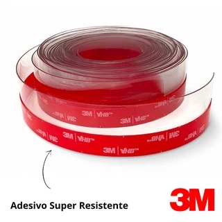 Veda Porta Janelas Transparente Pivotante Adesivo Poeira 1metro de Adesivo 3m