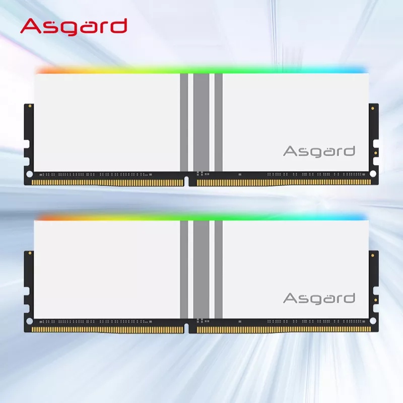 Memória Ram DDR4 Asgard V5 Valkyrie RGB 16GB/32GB 3200MHz Kit Lacrado