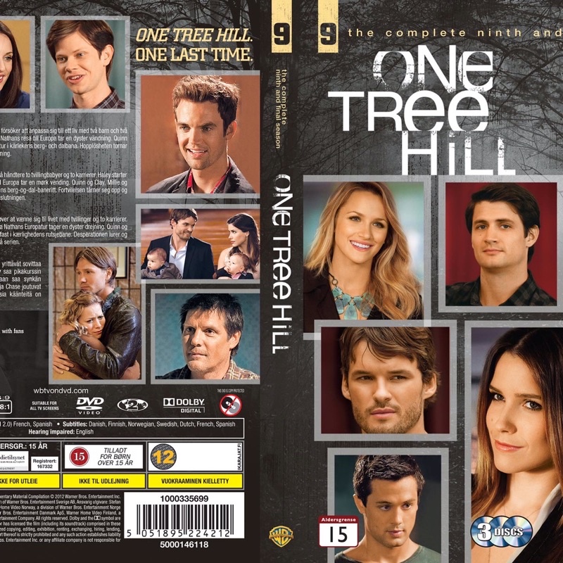 One Tree Hill Lances Da Vida 9ª Temporada [3dvds] Lacrado