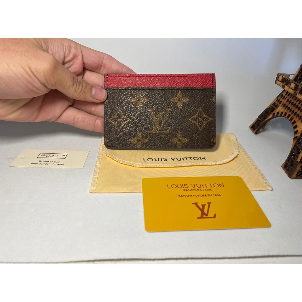 Porta Cartões Masculino Monogram Relevo Baixo Couro Legitimo Canvas Top  Premium Linha Italiana Louis Vuitton - Escorrega o Preço