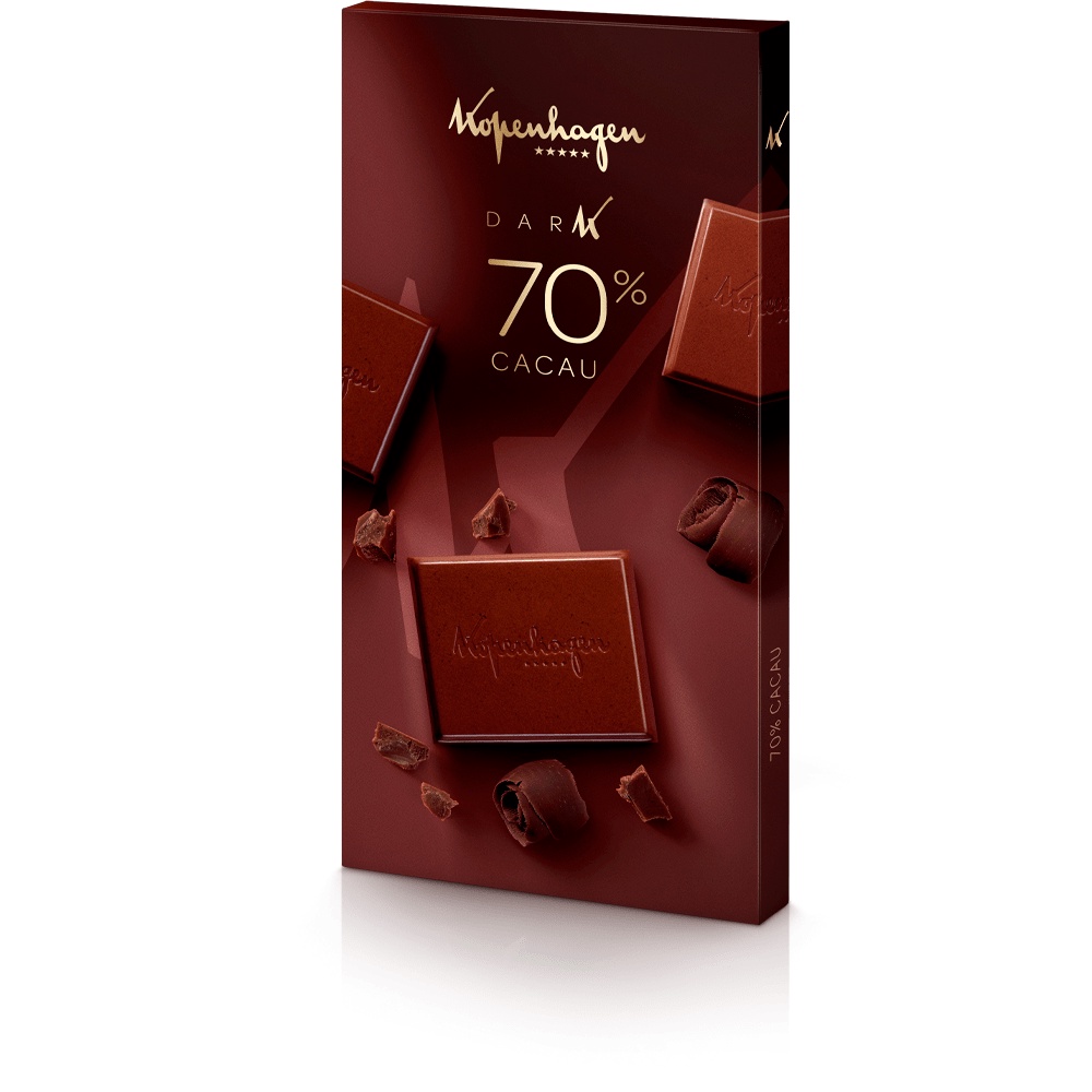 Tablete Chocolate 70 Cacau Kopenhagen Shopee Brasil