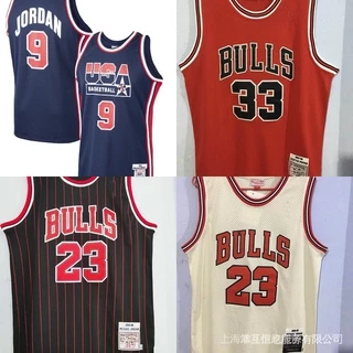 Original Nba jersey bull 23 33 # pippen 91 rodman Camisa De Basquete Bordada Copa Do Mundo e802 VvC0