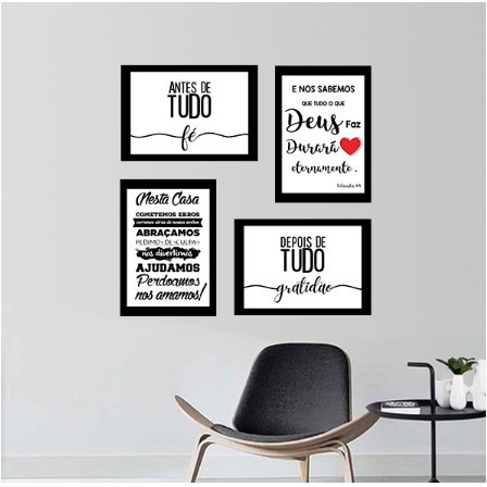 Quadros Cabeleireira Salão Beleza Decoração Frases 6 Peças em Promoção na  Americanas