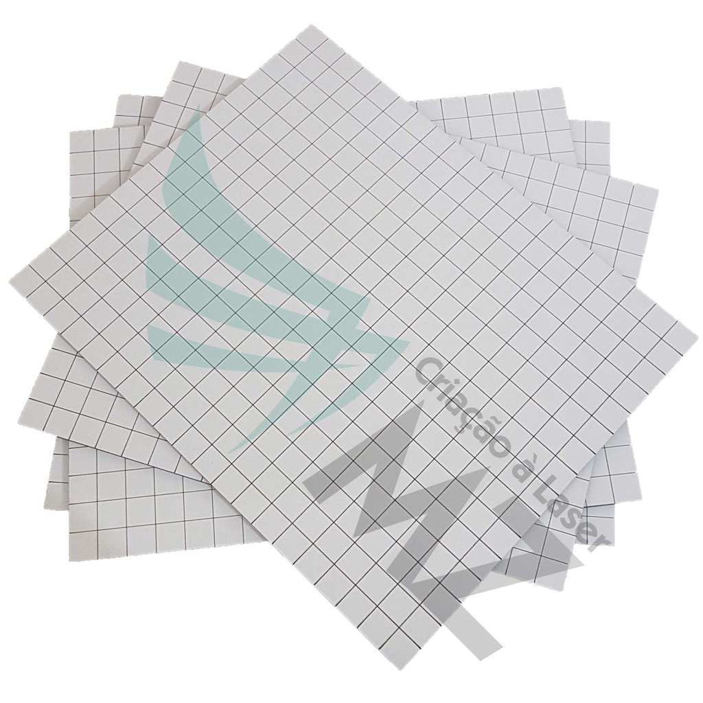 Grid Batalha 60x49,5cm (1,5x1,5) RPG MDF Branco Riscável