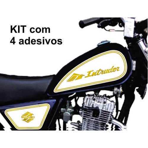 Adesivo Tanque Intruder 125 Mod. 23