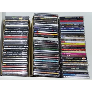 Lote de Cds Rock Hard Rock Heavy Metal 25 REAIS CADA CD
