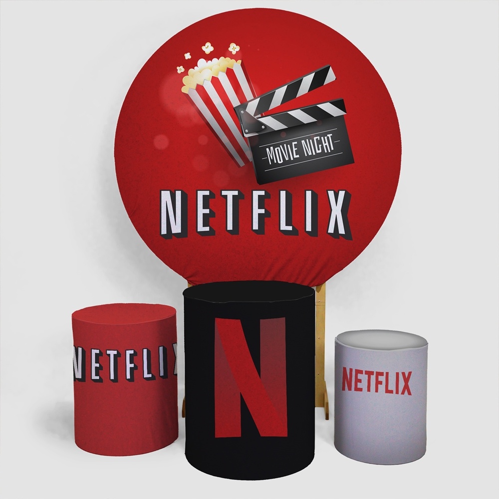 Kit Display + Elipse Festa Infantil Netflix