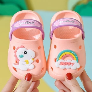Chinelo Infantil Feminino Com Sola Flexível Antiderrapante Para Crianças/Bebês/Meninos