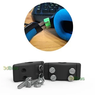 Kit Dobradiças Reposição Fone Logitech G231 G430 G930