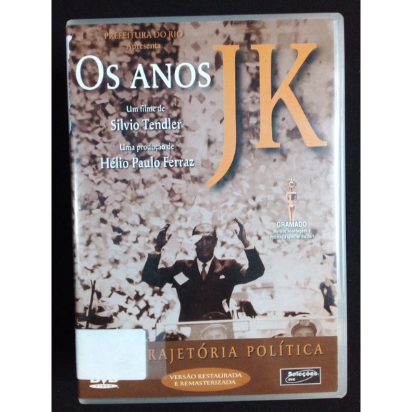 Os Anos JK By Silvio Tendler Uma Trajectoria Politica DVD