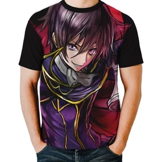 Camisa Camiseta Anime Code Geass Lelouch Lamparouge G1773