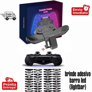 Paddles controle ps4 função turbo - botões traseiro competitivo
