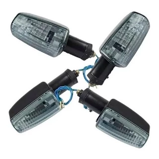 Kit 4 Pisca Seta Cristal Mini CG Titan 150 / 125 Fan 125 / 150 2000 2001 2002 2003 2004 2005 2006 2007 2008 Xre 300 CBX Twister 250 Cb 300