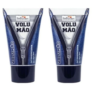 Volumão 25g - Kit com 2 Unidades - Incha, Aumenta e Engrossa - Estimulante Masculino - Hotflowers - Sex Shop PROMOÇÃO