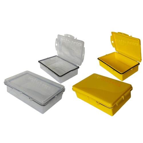 Estojo de Pesca Impermeável EN490 Transparente ou Amarelo -HI