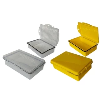 Estojo de Pesca Impermeável EN490 Transparente ou Amarelo -HI