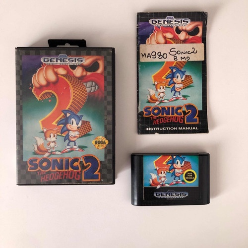 Jogo - Sonic The hedgehog - Sega Mega Drive