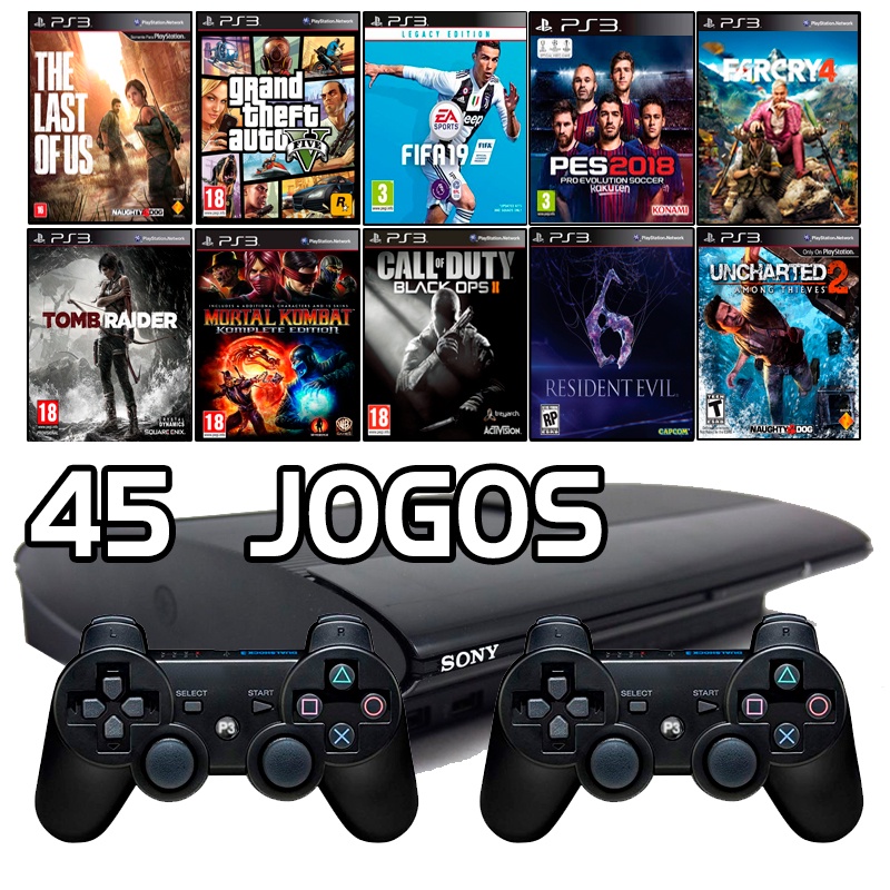 PS3 DESBLOQUEADO 850 jogos de PS3 do A ao Z para DOWNLOAD - Vídeo