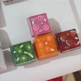 Keycaps tecla personalizadas frutinhas