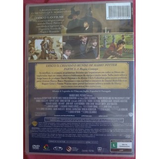 Harry Potter E A Pedra Filosofal - Dvd Duplo - Lacrado | Shopee Brasil